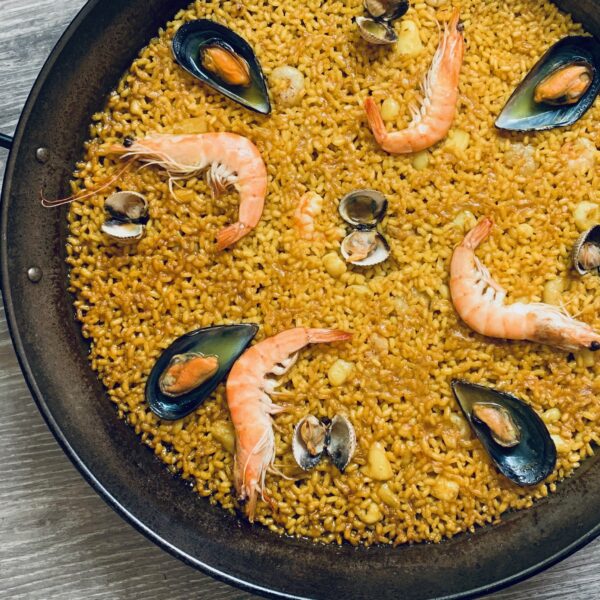 Paella de mariscos