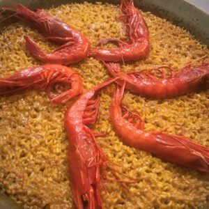 Paella de carabineros