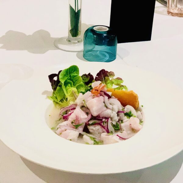 Ceviche clásico de corvina