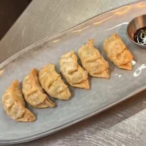 Gyozas fritas de pollo