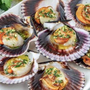 Zamburiñas a la plancha
